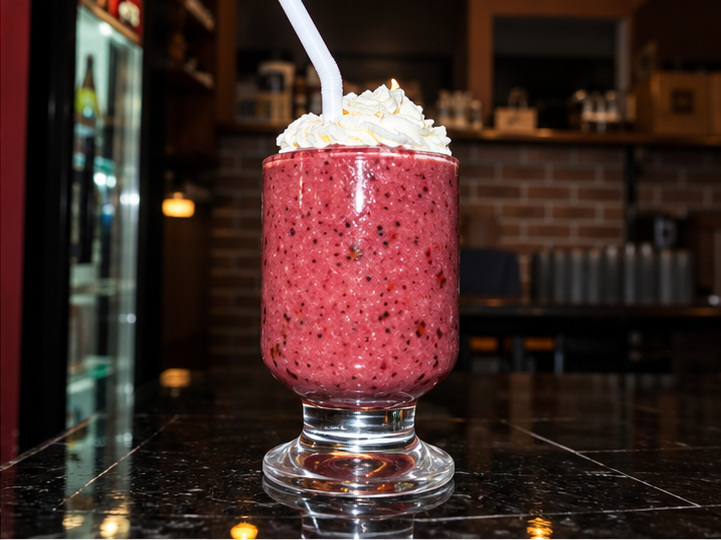Bebida fría preparada en Quekafe